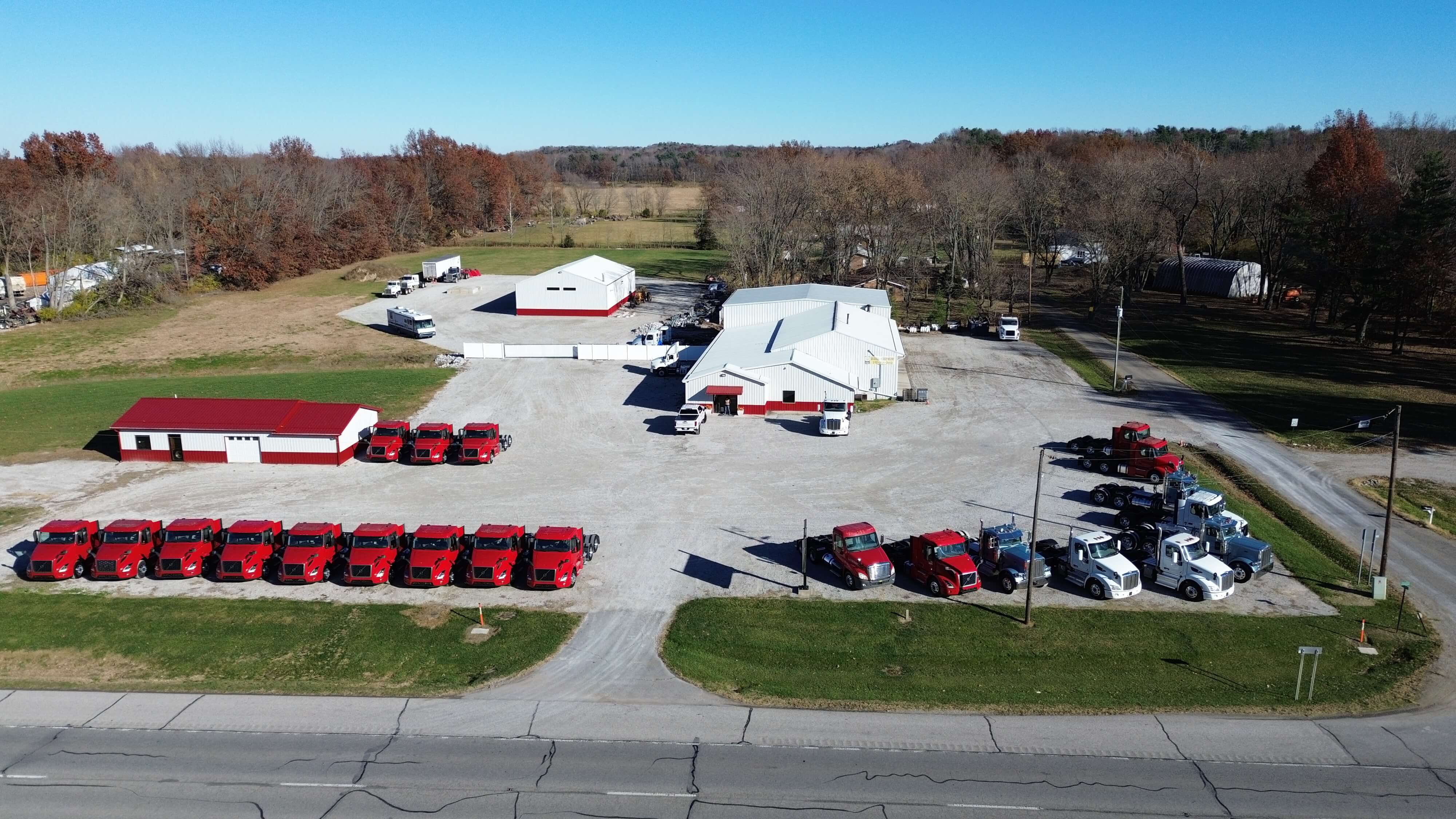 Global Equipment Truck Sales lot